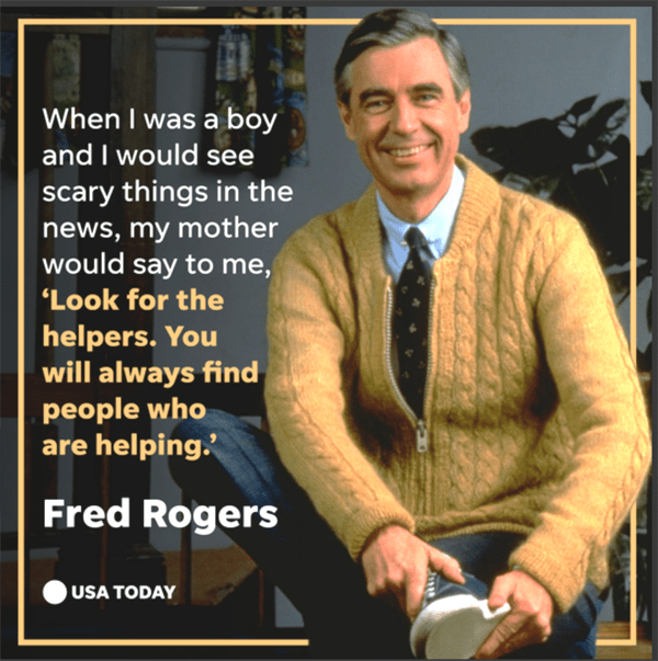 Look for the helpers